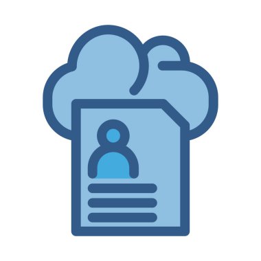 Kolayca düzenleyebilen ve düzenleyebilen Profil Doldurma Biçimi vektör simgesi