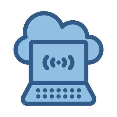 Kolayca değiştirebilen ya da düzenleyebilen Kablosuz Doldurma Biçimi vektör simgesi