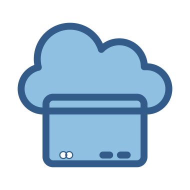 Kolayca düzenleyebilen ya da düzenleyebilen kredi kartı dosya biçimi vektör simgesi