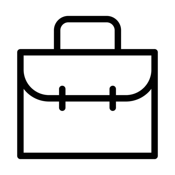 Bag Line Style Vector Pictogram Dat Gemakkelijk Kan Wijzigen Bewerken — Stockvector