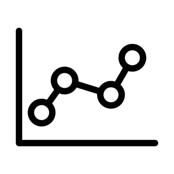 Trending Line Style Vektor Symbol Das Leicht Geändert Oder Bearbeitet — Stockvektor