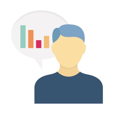 Kolayca değiştirebilen ya da düzenleyebilen düz vektör simgesi