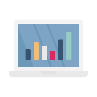 Kolayca değiştirebilen ya da düzenleyebilen düz vektör simgesi