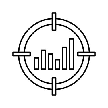 Kolayca değiştirebilen veya düzenleyebilen çizgi vektör simgesi