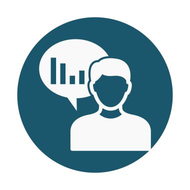 Kolayca değiştirebilen veya düzenleyebilen Veri Kabartma Arkaplan vektör simgesi