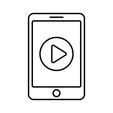 Mobil Satır vektör simgesi kolayca düzenlenebilir ya da düzenlenebilir