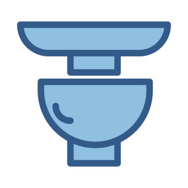 Mutfak boyutu vektör simgesini kolaylıkla düzenleyebilen ya da değiştirebilen