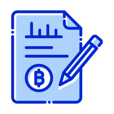 Bitcoin donanımı, bitcoin, sayfa, tam olarak düzenlenebilir vektör simgeleri