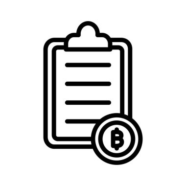 Kripto sözleşmesi, bitcoin, akıllı sözleşmeler, bitcoin ile akıllı sözleşmeler, tamamen düzenlenebilir vektör simgeleri