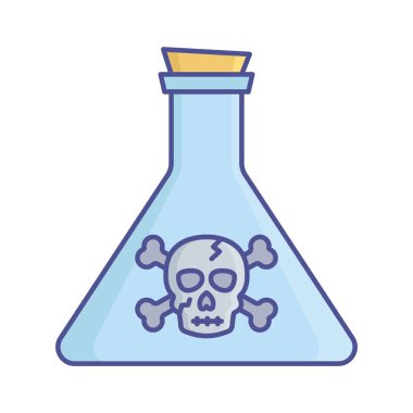 Sihirli sıvı vektör simgesi Kolayca değiştirilebilir veya düzenlenebilir