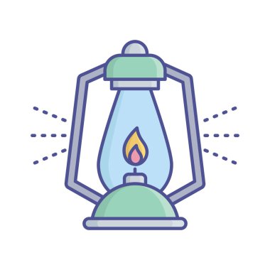 Kolayca değiştirebilen ya da düzenleyebilen yanıp sönen vektör simgesi