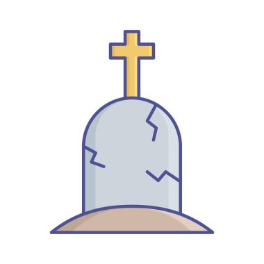 Gravstone vektör simgesini kolaylıkla düzenleyebilen ya da değiştirebilen