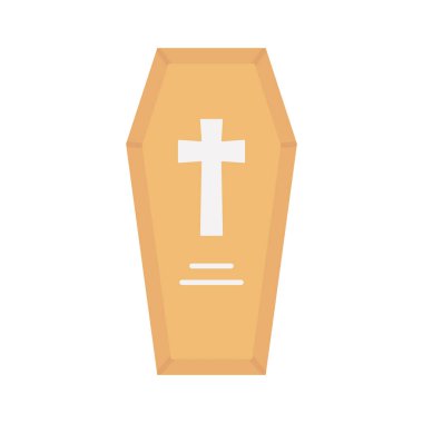 Kolayca değiştirebilen ya da düzenleyebilen Ölüm Cenaze Düzlüğü vektör simgesi