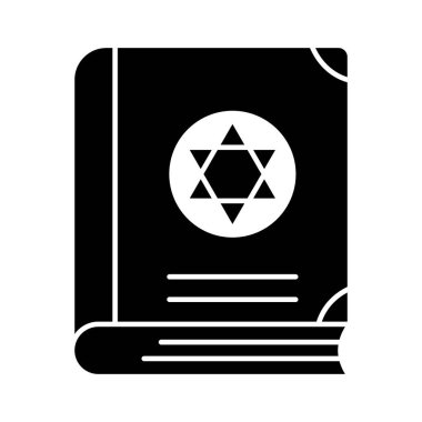 Kolayca değiştirebilen ya da düzenleyebilen Kara büyü kitap karakteri vektör simgesi