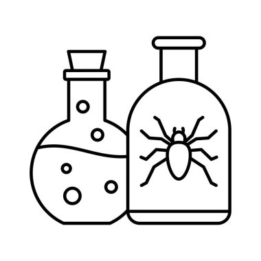 Kolayca değiştirebilen ya da düzenleyebilen sihirli satır vektör simgesi 