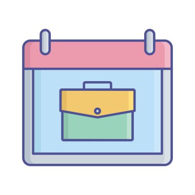  Kolayca değiştirebilen veya düzenleyebilen CalendarFill vektör simgesi