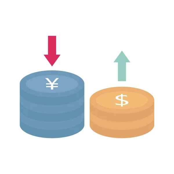 Hedging Dollarflat Vector Icon Which Can Easily Modify Edit — Stock Vector