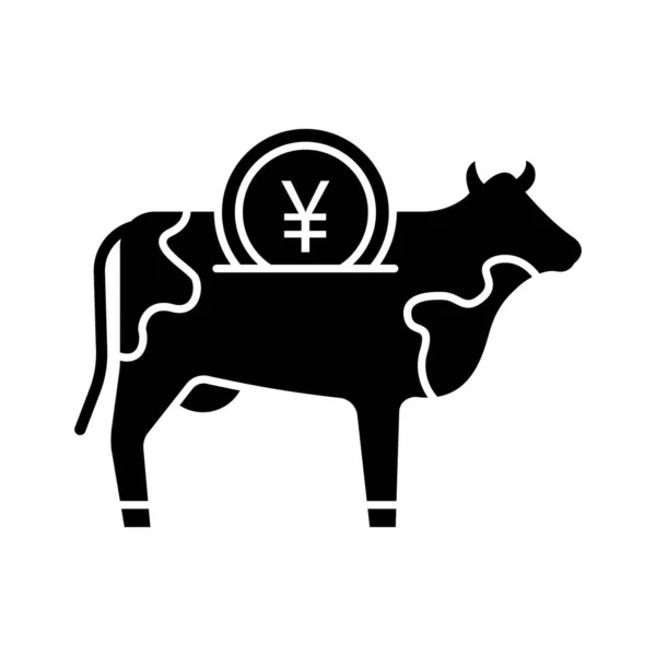Icona Vettoriale Savingglyph Che Può Facilmente Modificare Modificare — Vettoriale Stock