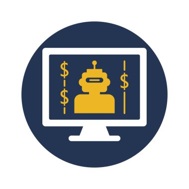 Robot, Glyph vektör simgesini kolayca değiştirebilir ya da düzenleyebilir