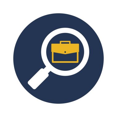 Kolayca değiştirebilen ya da düzenleyebilen Büyüteç Arkaplan vektör simgesi