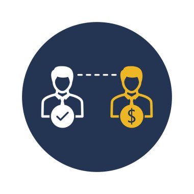 peerGlyph arkaplan vektör simgesi kolayca düzenleyebilir ya da değiştirebilir