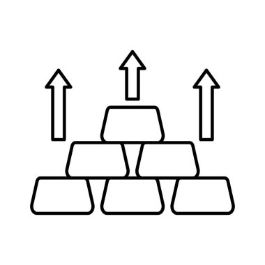 Kolayca düzenleyebilen ve düzenleyebilen altın oran çizgisi vektör simgesi