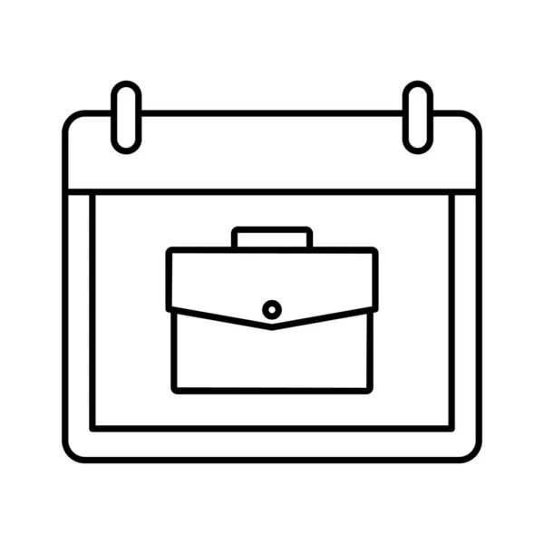 Calendarline Icône Vectorielle Qui Peut Facilement Modifier Modifier — Image vectorielle