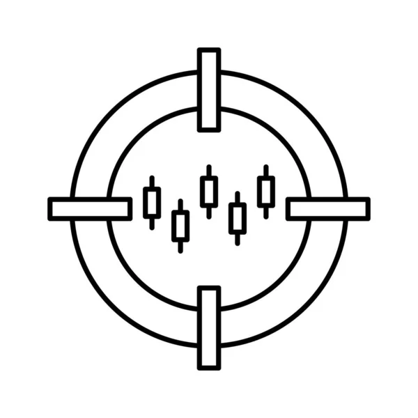 Graphline Icône Vectorielle Qui Peut Facilement Modifier Modifier — Image vectorielle