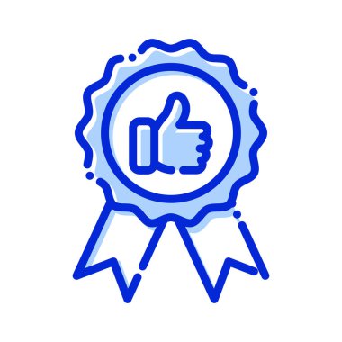 Birinci kalite, ödül, başarı, kazanan tamamen düzenlenebilir vektör simgeleri