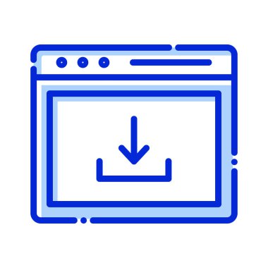 İndirme, web sitesi, yükleme, ok tam olarak düzenlenebilir vektör simgeleri