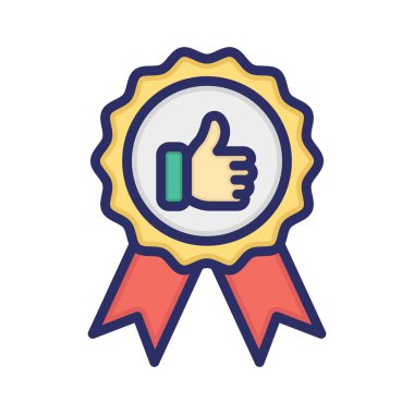 Birinci kalite, ödül, başarı, kazanan tamamen düzenlenebilir vektör simgeleri