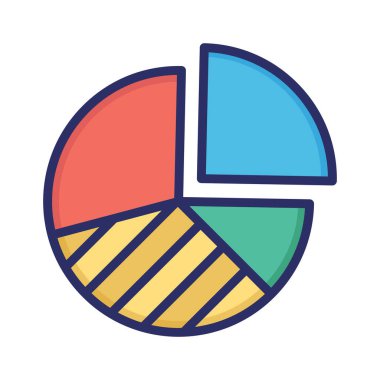 Turta grafiği, grafik, grafik, tamamen düzenlenebilir vektör simgelerini bildir