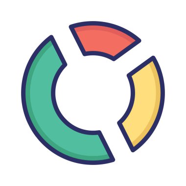 Rapor, grafik, analiz, grafik tamamen düzenlenebilir vektör simgeleri