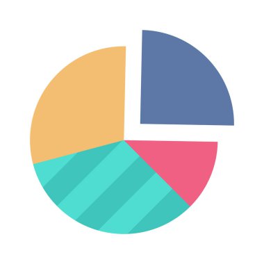 Turta grafiği, grafik, grafik, tamamen düzenlenebilir vektör simgelerini bildir