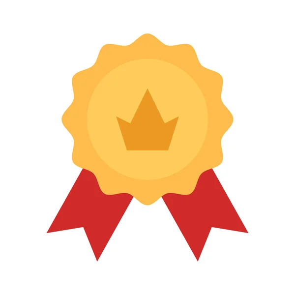 Achievement Award Badge Certified Fully Editable Vector Icons — Stock Vector