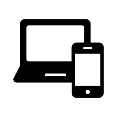 Yanıt tasarımı, ilgili, web tasarımı, web tam olarak düzenlenebilir vektör simgeleri