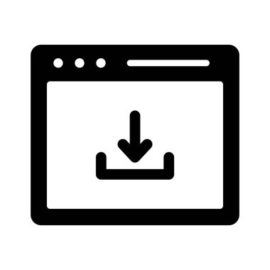 İndirme, web sitesi, yükleme, ok tam olarak düzenlenebilir vektör simgeleri