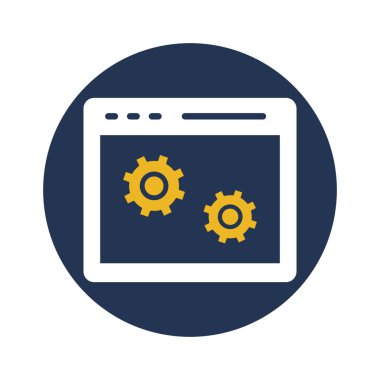 Web sitesi geliştirme, geliştirme, web sitesi, optimizasyon tam olarak düzenlenebilir vektör simgeleri