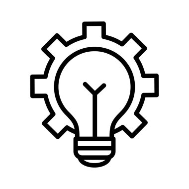 fikir geliştirme, fikir geliştirme, proje tamamen düzenlenebilir vektör simgeleri