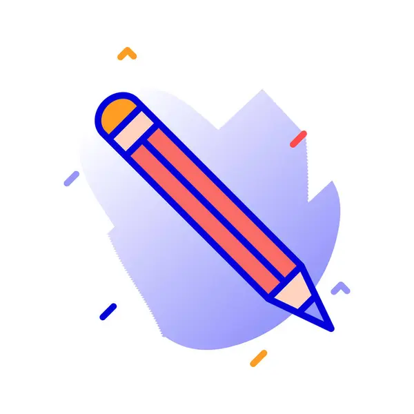 Modifier Commenter Écrire Crayon Icônes Vectorielles Entièrement Modifiables — Image vectorielle