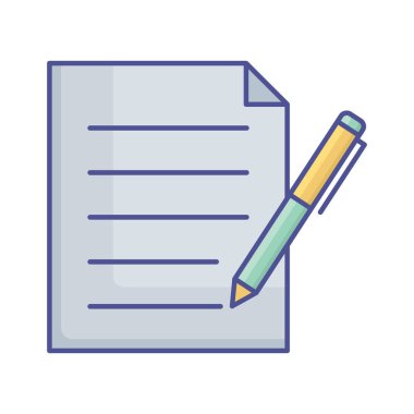 Kolayca düzenleyebilen veya düzenleyebilen Not Defteri Vektörü Simgesi