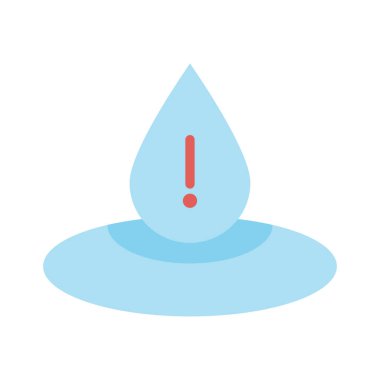 Düşüş, sıvı, su, yağmur tamamen düzenlenebilir vektör simgesi