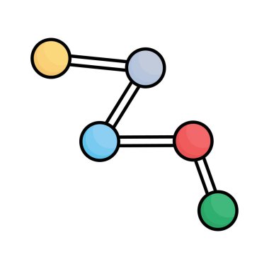 Bağlantı Yarı Glyph biçim vektör simgesi kolayca düzenleyebilir ya da değiştirebilir