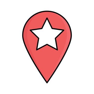 Gps Yarı Glyph biçim vektör simgesi kolayca düzenleyebilir ya da değiştirebilir