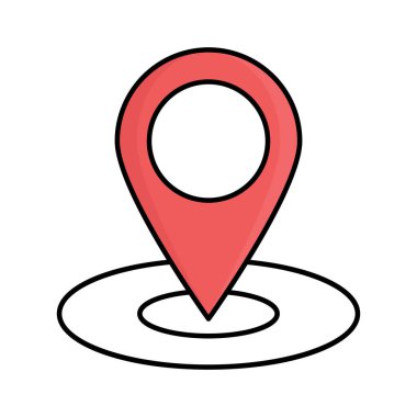 Gps Yarı Glyph biçim vektör simgesi kolayca düzenleyebilir ya da değiştirebilir