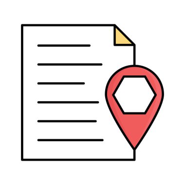 Kolayca değiştirebilen ya da düzenleyebilen Genel Yarı Glyph biçim vektör simgesi