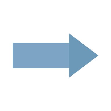 Kolayca düzenleyebilen ve düzenleyebilen Ok Yarı Glyph biçim vektör simgesi