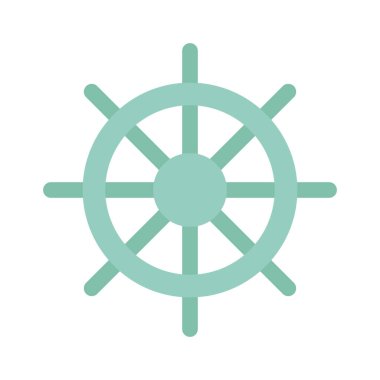 Tekne düz vektör simgesi kolayca düzenleyebilir ya da değiştirebilir