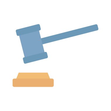 Açık arttırma çekici Yarı Glyph biçim vektör simgesi ki bu kolayca düzenleyebilir ya da değiştirebilir