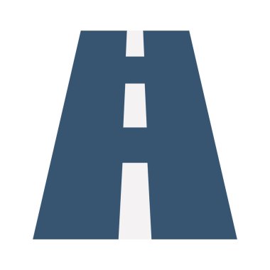 Otoyol Yarı Glyph biçim vektör simgesi, kolayca düzenleyebilir ya da değiştirebilir